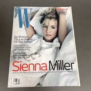W Magazine January 2007 Sienna Miller